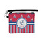 Sail Boats & Stripes Wristlet ID Cases - Front