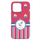Sail Boats & Stripes iPhone 13 Pro Max Case - Back