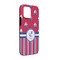 Sail Boats & Stripes iPhone Case - Rubber Lined - iPhone 13 (Personalized)