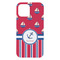Sail Boats & Stripes iPhone 15 Pro Max Case - Back