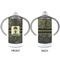 Green Camo 12 oz Stainless Steel Sippy Cups - APPROVAL