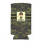 Green Camo 12oz Tall Can Sleeve - FRONT
