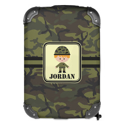 Green Camo Kids Hard Shell Backpack (Personalized)