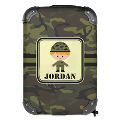 Green Camo Kids Hard Shell Backpack (Personalized)
