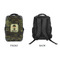 Green Camo 15" Backpack - APPROVAL