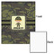 Green Camo 16x20 - Matte Poster - Front & Back