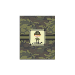 Green Camo Poster - Gloss or Matte - Multiple Sizes (Personalized)