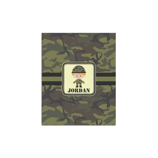 Custom Green Camo Poster - Multiple Sizes (Personalized)