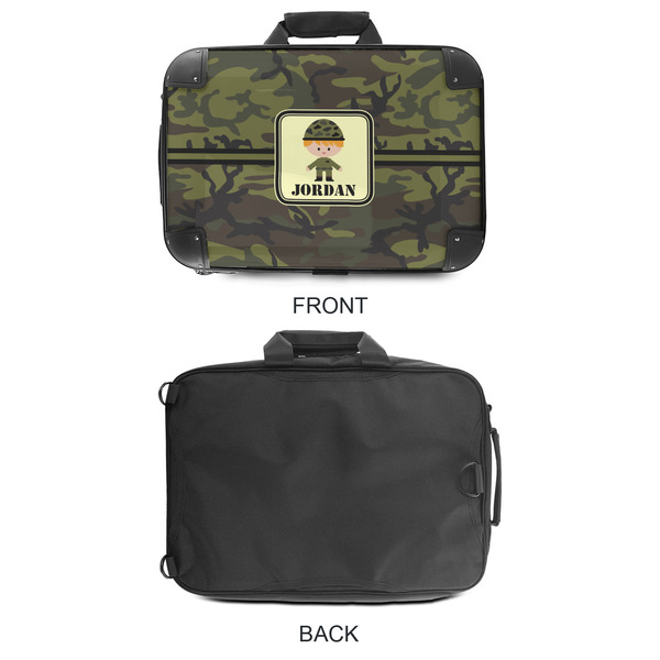 Green Camo 18" Laptop Briefcase - APPROVAL