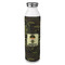 Green Camo 20oz Stainless Steel Water Bottle - Full Print (Personalized)