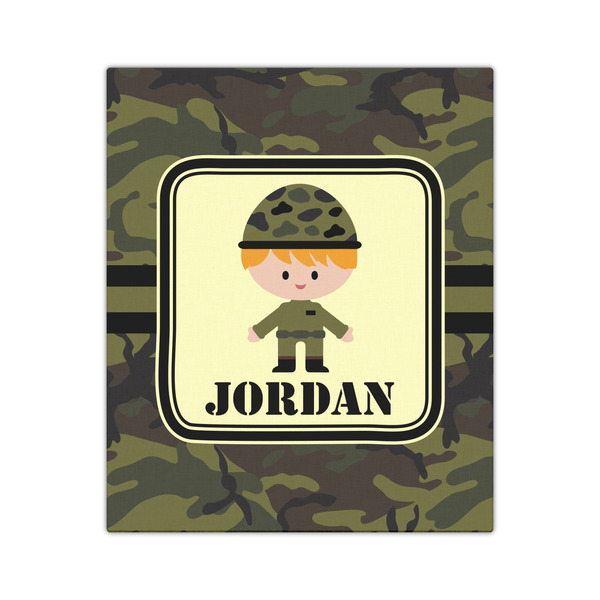 Green Camo 20x24 - Canvas Print - Front View