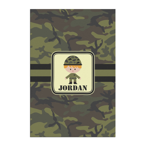Custom Green Camo Posters - Matte - 20x30 (Personalized)