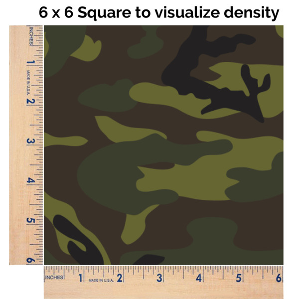 Green Camo 6x6 Swatch of Fabric