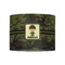 Green Camo 8" Drum Lampshade - FRONT (Fabric)