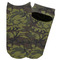 Green Camo Adult Ankle Socks