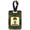 Green Camo Metal Luggage Tag w/ Name or Text