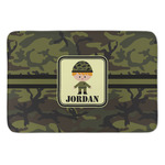 Green Camo Anti-Fatigue Kitchen Mat (Personalized)