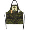Green Camo Apron With Pockets w/ Name or Text
