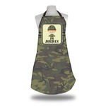 Green Camo Apron w/ Name or Text