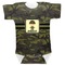 Green Camo Baby Bodysuit 3-6 (Personalized)