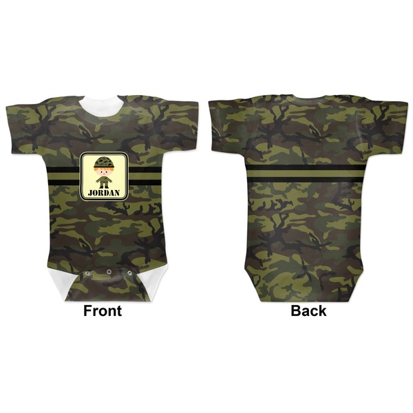 Green Camo Baby Bodysuit Approval