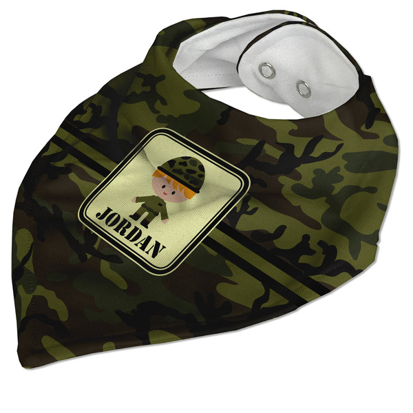 Green Camo Bandana Closed