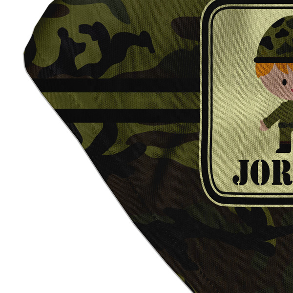 Green Camo Bandana Detail