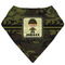 Green Camo Bandana Bib (Personalized)