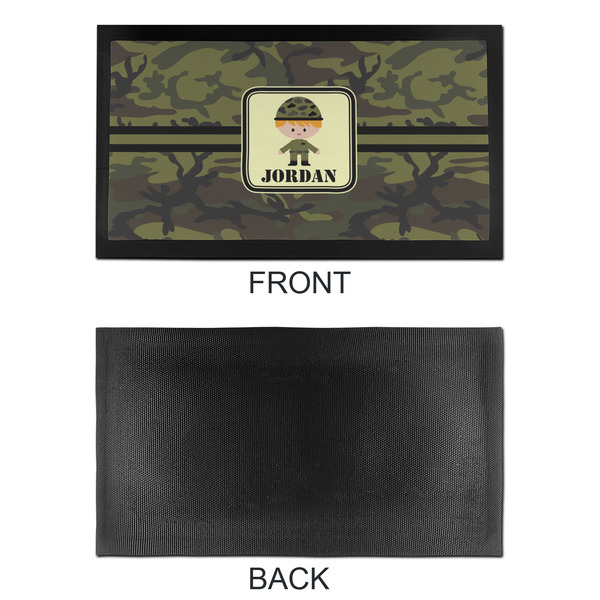 Green Camo Bar Mat - Small - APPROVAL
