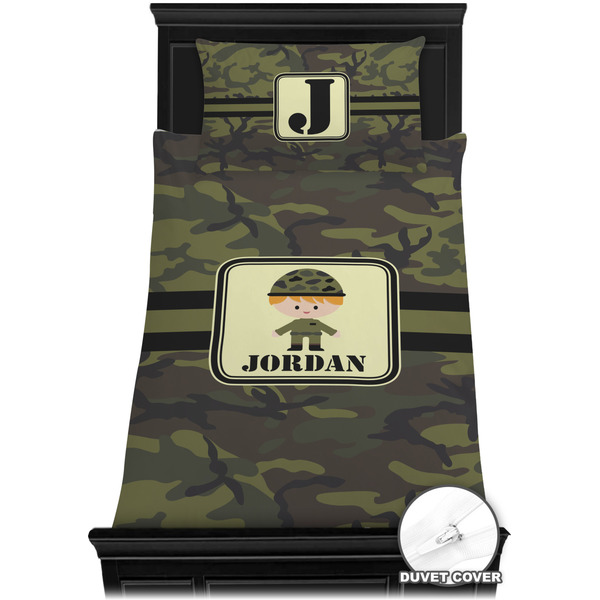 Green Camo Bedding Set (TwinXL) - Duvet