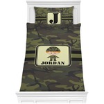 Green Camo Comforter Set - Twin (Personalized)