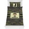 Green Camo Comforter Set - Twin XL (Personalized)