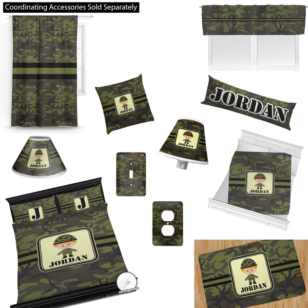 Green Camo Bedroom Decor & Accessories2