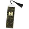 Green Camo Book Mark w/Tassel (Personalized)