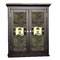 Green Camo Cabinet Decals