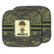 Green Camo Car Sun Shade - Two Piece (Personalized)