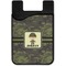 Green Camo Cell Phone Credit Card Holder