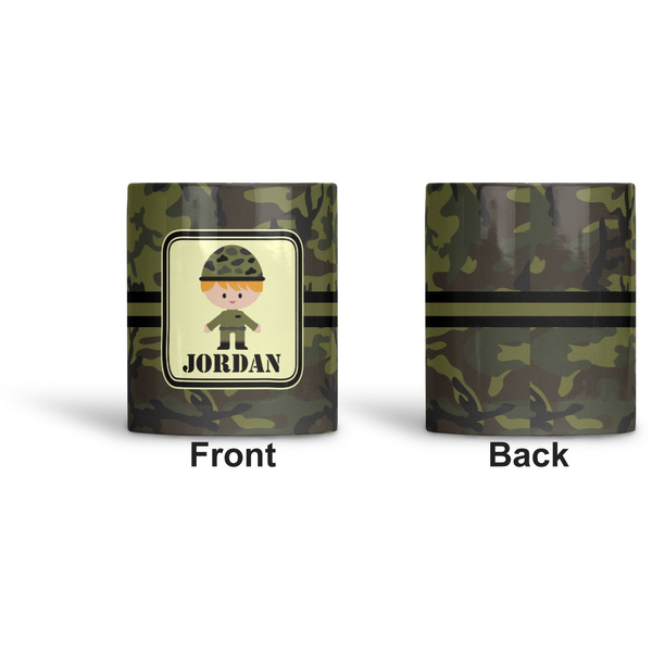 Green Camo Ceramic Pen Holder - Apvl