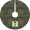 Green Camo Tree Skirt (Personalized)