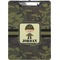 Green Camo Clipboard (Personalized)