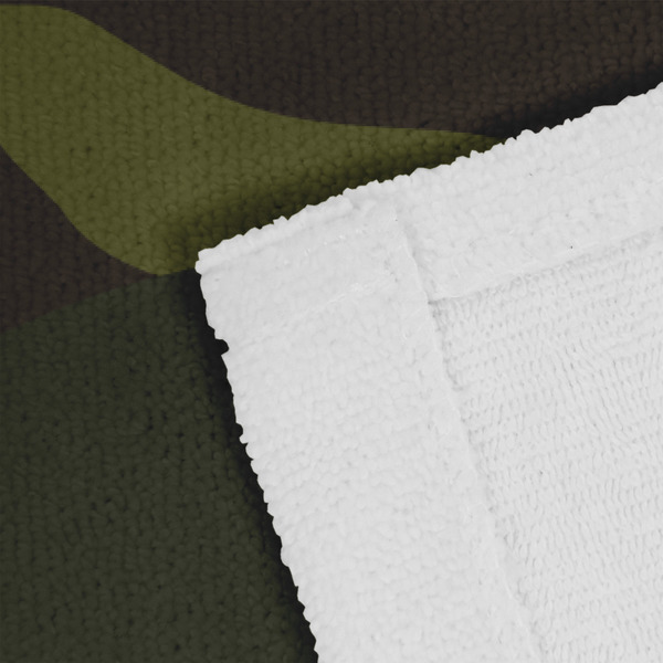 Green Camo Close up of Fabric