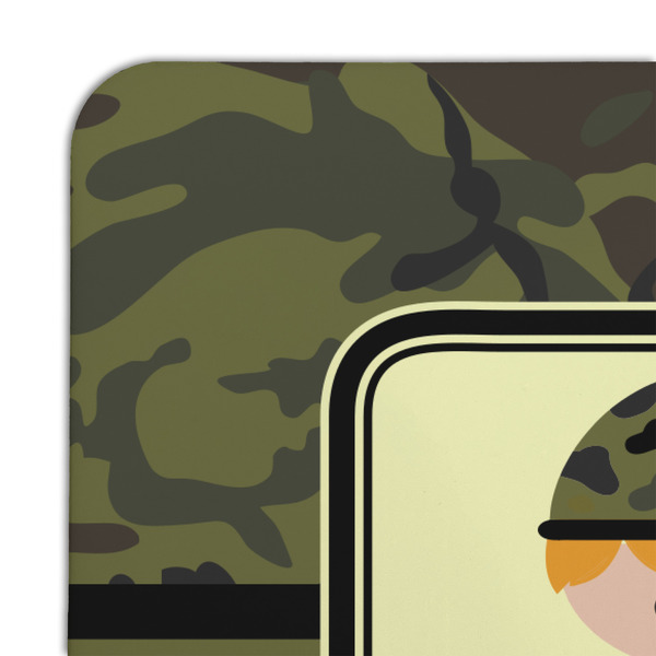 Green Camo Coaster Set - DETAIL