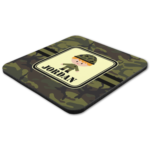 Green Camo Coaster Set - FLAT (one)