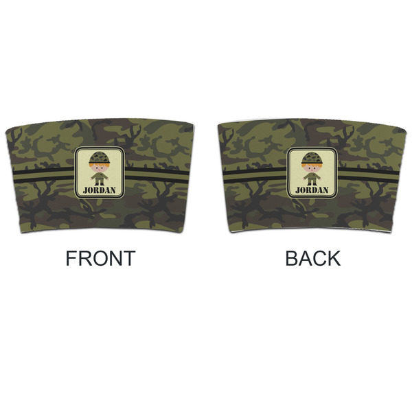 Green Camo Coffee Cup Sleeve - APPROVAL
