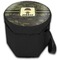 Green Camo Collapsible Personalized Cooler & Seat (Closed)
