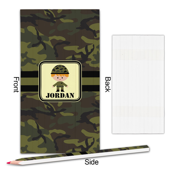 Green Camo Colored Pencils - Approval