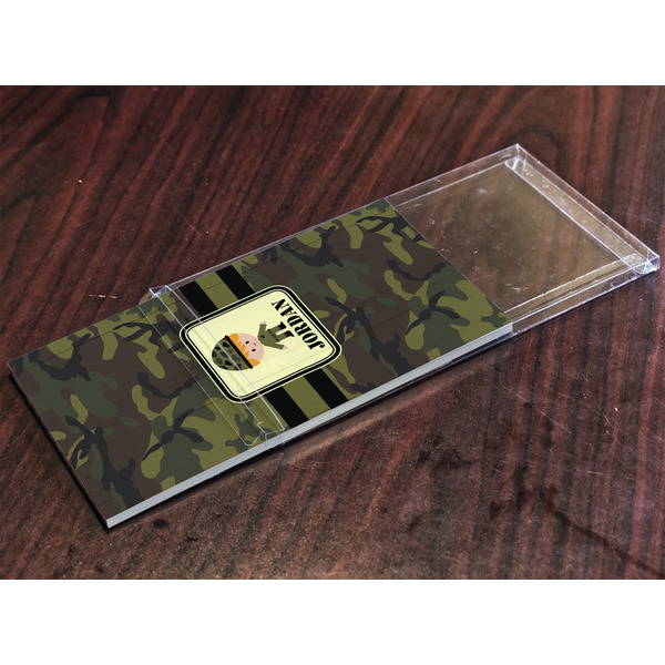 Green Camo Colored Pencils - In Package