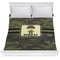 Green Camo Comforter - Full / Queen (Personalized)