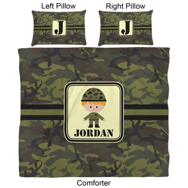 Green Camo Comforter Set - King - Approval