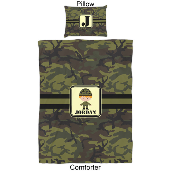 Green Camo Comforter Set - Twin - Approval